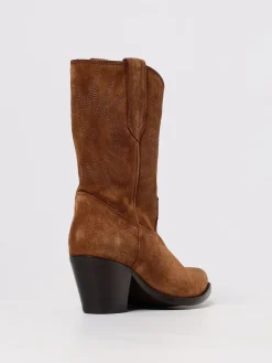 Stivale 70 Wish Star Golden Goose in camoscio