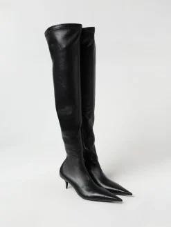 Stivale Avenue Balenciaga in nappa stretch