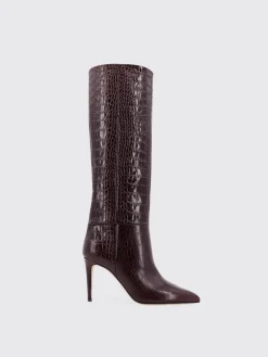 Stivale Stiletto Paris Texas in pelle stampa cocco