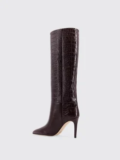 Stivale Stiletto Paris Texas in pelle stampa cocco