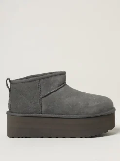 Stivaletto Classic Ultra Mini Platform UGG in camoscio