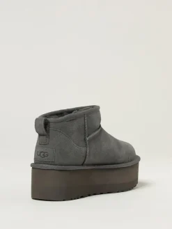 Stivaletto Classic Ultra Mini Platform UGG in camoscio