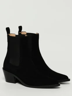 Stivaletto Gianvito Rossi in camoscio