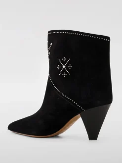 Stivaletto Loline Isabel Marant in camoscio con borchie applicate