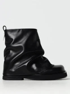 Stivaletto Mini Robin The Attico in pelle arricciata