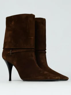 Stivaletto Niki Saint Laurent in camoscio