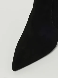 Stivaletto Power Stuart Weitzman in camoscio