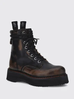 Stivaletto R13 in pelle invecchiata