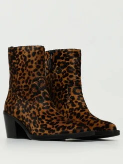 Stivaletto Tate Stuart Weitzman in cavallino animalier