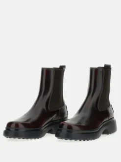 Stivaletto Tod's in pelle spazzolata