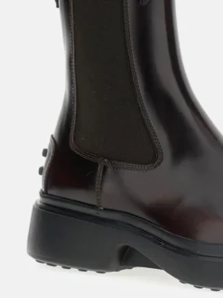 Stivaletto Tod's in pelle spazzolata