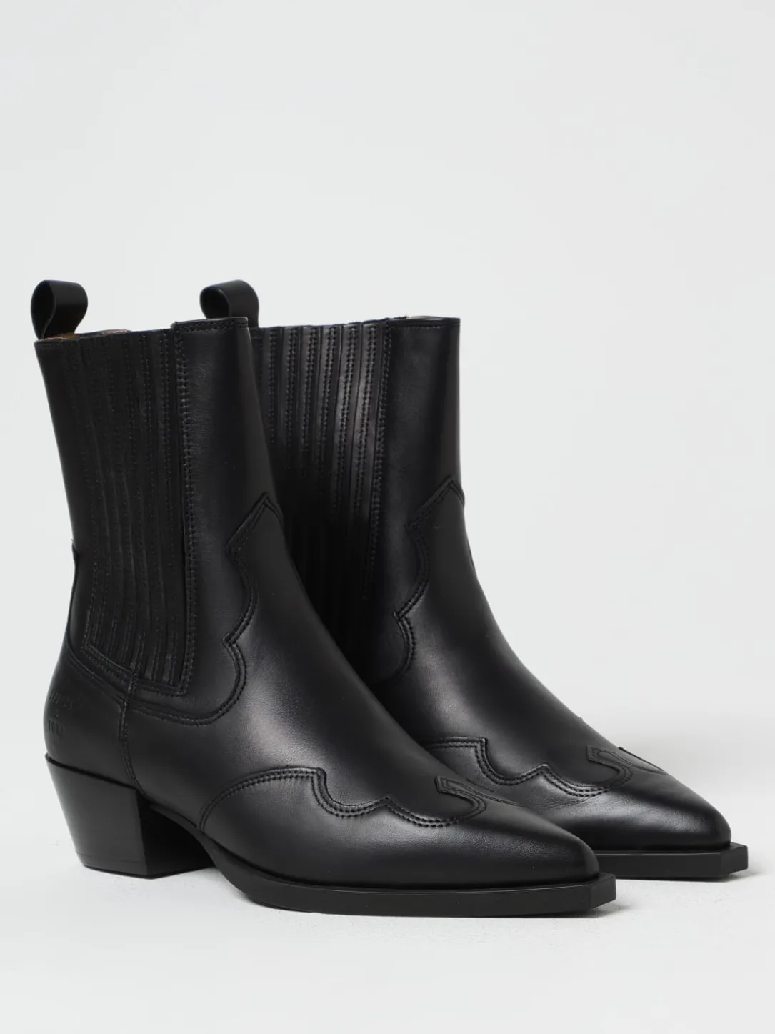 Stivaletto Toni Garrn x Copenhagen in pelle