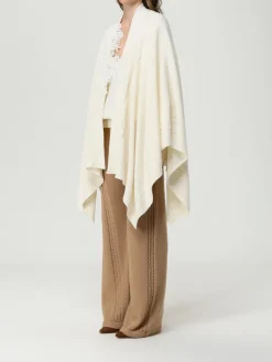 Stola in misto lana con inserti in pizzo Ermanno Scervino Life