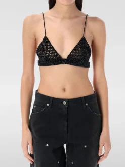 Top a bralette Golden Goose con strass