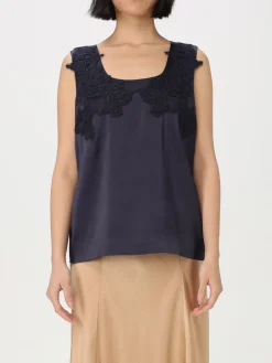 Top Alberta Ferretti in misto viscosa