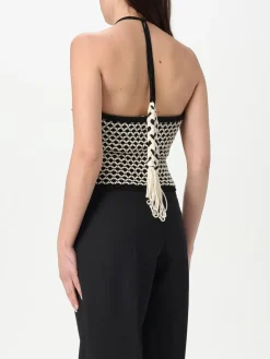 Top crop in maglia Simona Corsellini