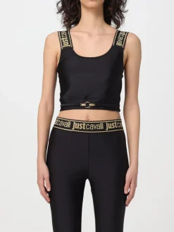 Top cropped Just Cavalli in jersey