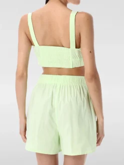 Top cropped Nike in cotone stretch