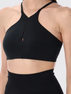 Top cropped Nike in nylon