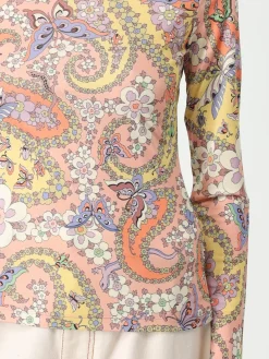 Top Etro in viscosa stretch