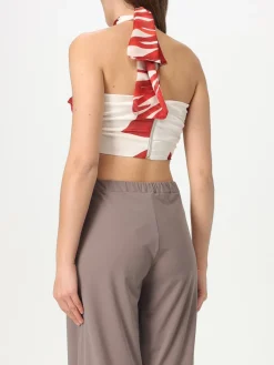 Top H Couture in poliestere crop