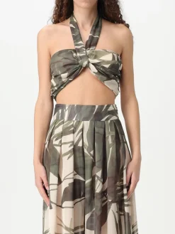 Top H Couture in poliestere crop