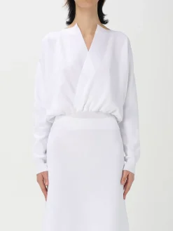 Top incrocio in nylon tecnico Liviana Conti