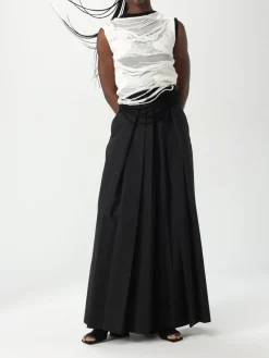 Top MM6 Maison Margiela in misto cotone distressed