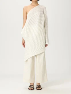 Top monospalla plissettato Issey Miyake