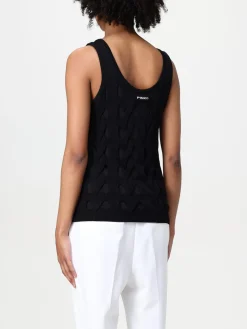 Top Pinko in maglia di misto viscosa