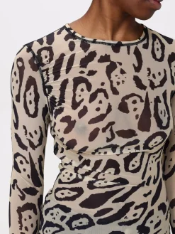 Top Sportmax in jersey animalier