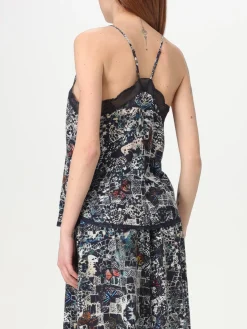 Top Zadig & Voltaire in viscosa stampata