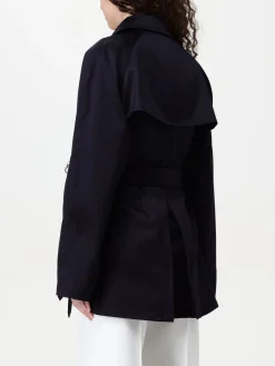 Trench a doppiopetto corto Fay in tessuto tecnico