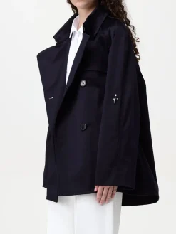 Trench a doppiopetto corto Fay in tessuto tecnico