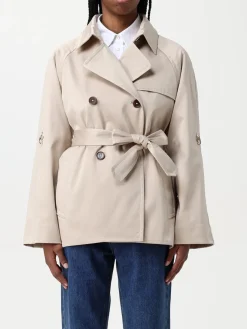 Trench a doppiopetto corto Fay in tessuto tecnico