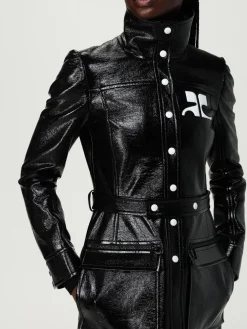 Trench Courrèges in vernice