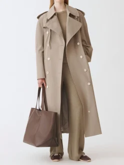 Trench doppiopetto Fabiana Filippi in cotone