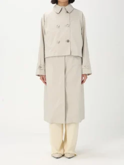 Trench doppiopetto Moorer in cotone