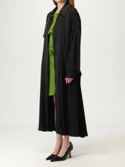 Trench lungo in misto viscosa Victoria Victoria Beckham