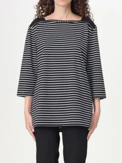 T-shirt a righe Liu Jo con borchie