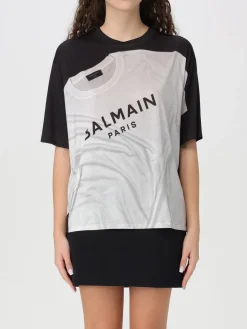 T-shirt Balmain in cotone organico