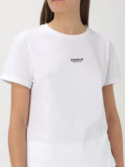 T-shirt basic con logo Dondup
