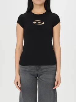 T-shirt basic Diesel in cotone stretch