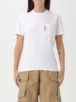 T-shirt basic Dsquared2 in cotone