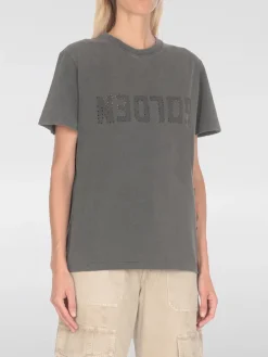T-shirt basic Golden Goose in cotone con logo