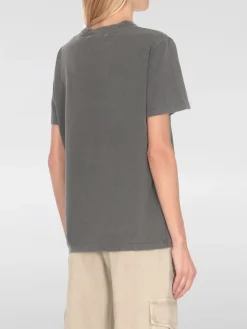 T-shirt basic Golden Goose in cotone con logo