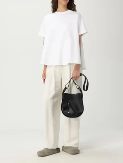 T-shirt basic in misto cotone Loewe