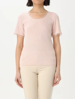 T-shirt basic in tulle Liu Jo