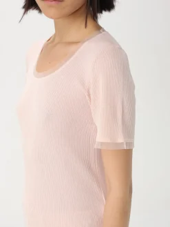 T-shirt basic in tulle Liu Jo