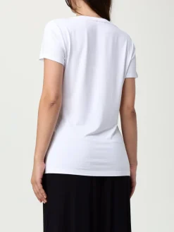 T-shirt con logo Liu Jo in viscosa stretch